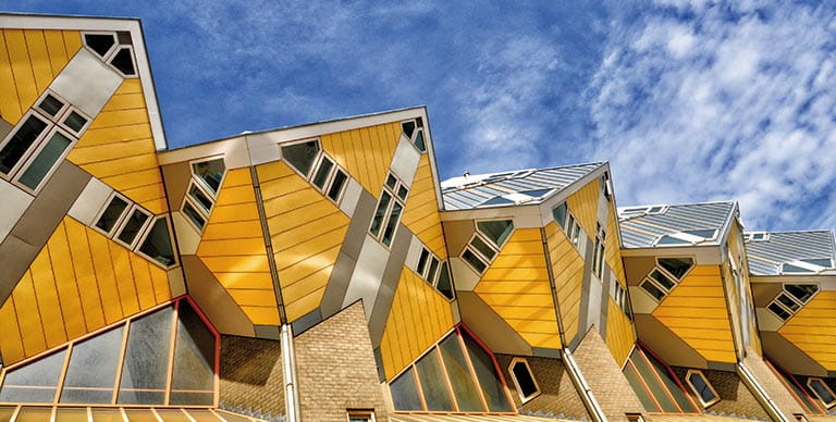 The Cube Houses in Rotterdam